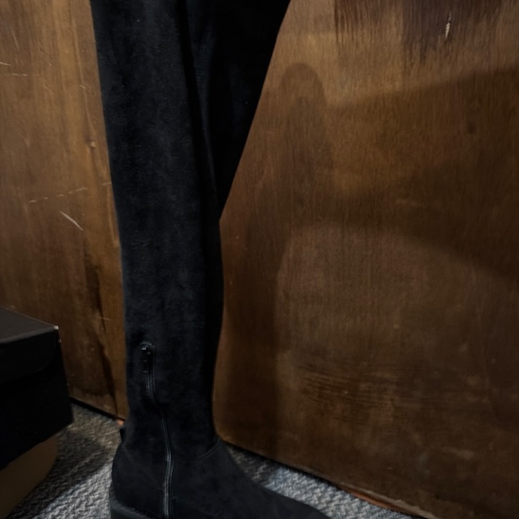 Knee high Swede boots - Picture 2 of 4